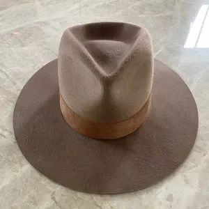 Janessa Leone Alara hat size S JANESSA LEONE Alara Hat In Chestnut | ShopSimon main image 2